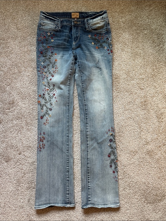 DRIFTWOOD Denim - Driftwood Kelly Embroidered Light Blue Women’s Jeans size 27
